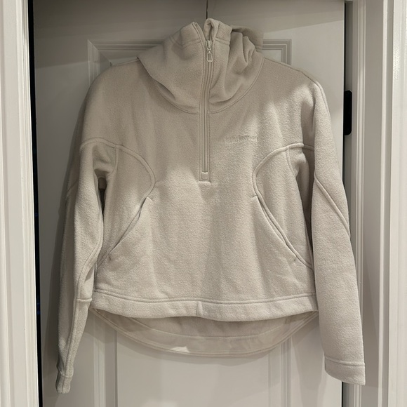 Lululemon Looped Terry Fleece Half-Zip Hoodie - Picture 5 of 8
